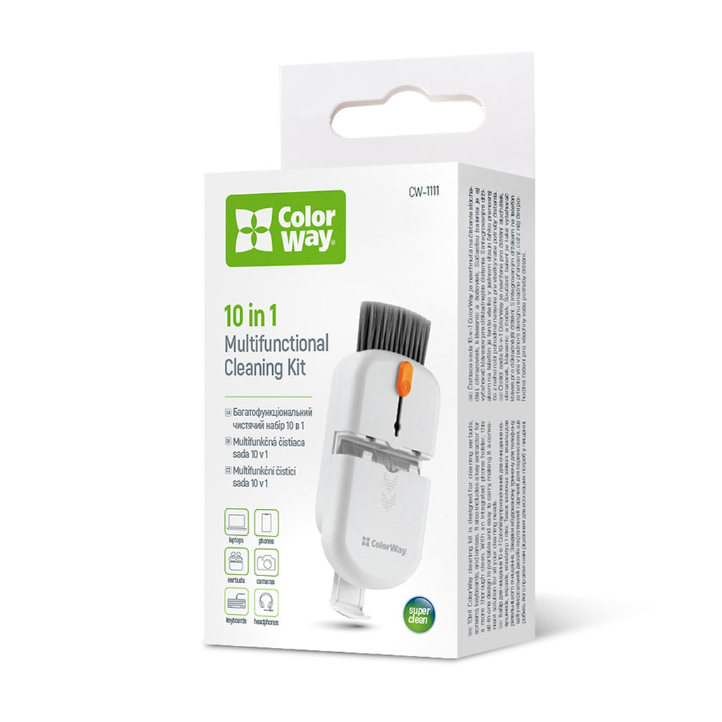 ColorWay CW-1111 10-in-1 Electronics Cleaning Kit Designed For Safely Cleaning