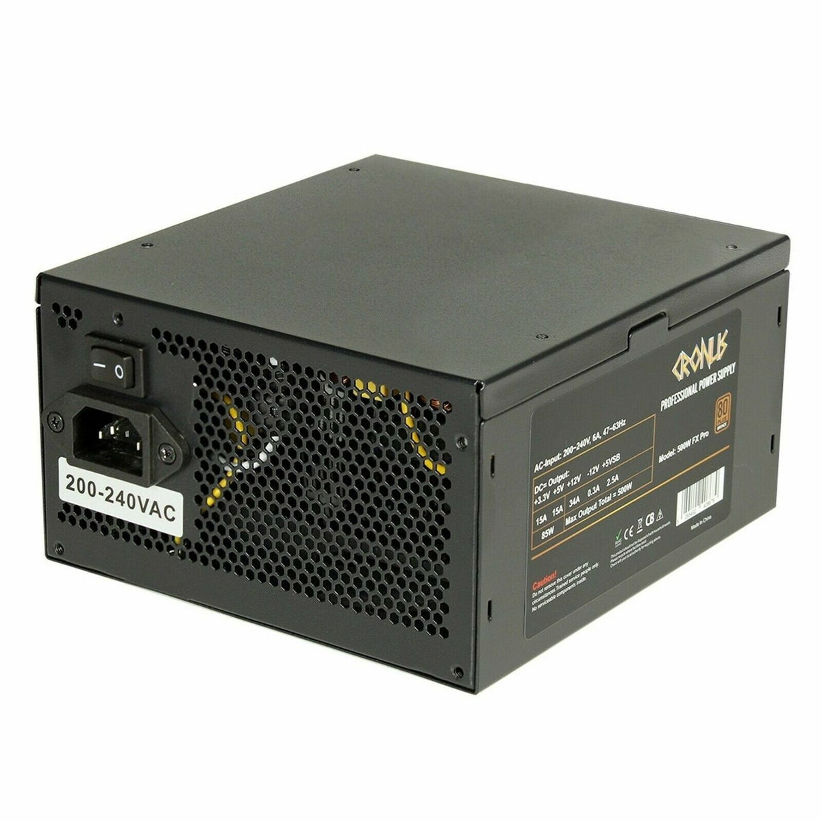 cronus Evo Labs CRONUS-700ATV fuente alimentación 700W 20+4 pin ATX (2)
