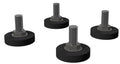 Juego de 4 patas antiestáticas Zebra CS-RAC-FT-PS