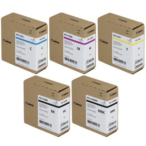 Tinta Canon PFI-310MBK, negro mate (4)