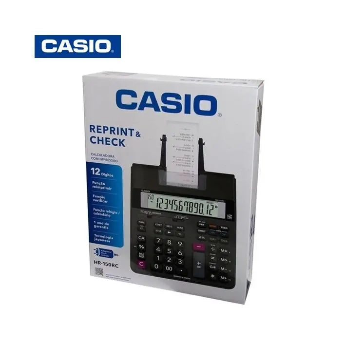 Casio HR-150RCE calculadora de escritorio de impresión Negra (2)