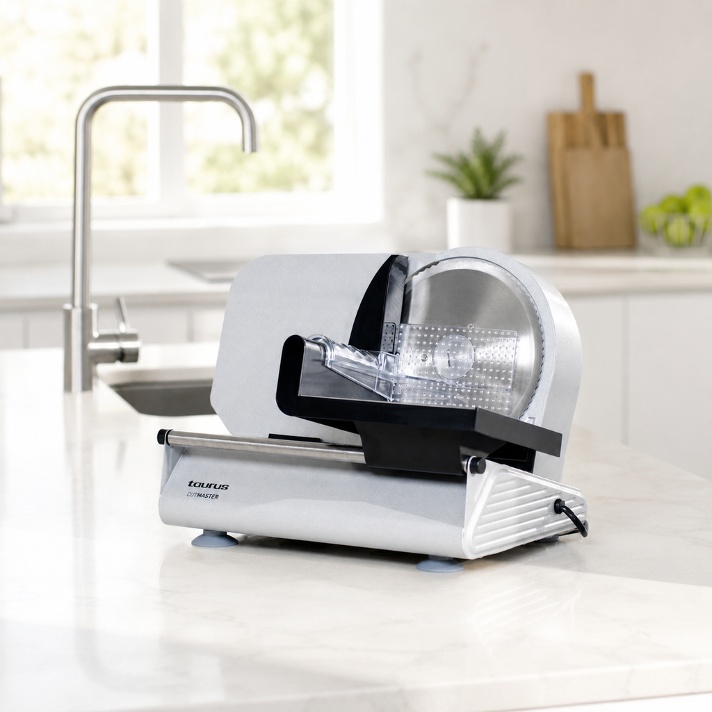 Taurus Cutmaster cortafiambres eléctrico 150 W negro, acero inoxidable