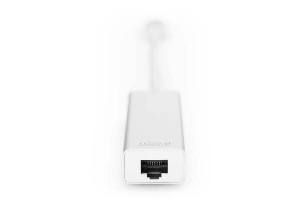 Digitus Hub USB 3.0 de 3 puertos y adaptador LAN Gigabit