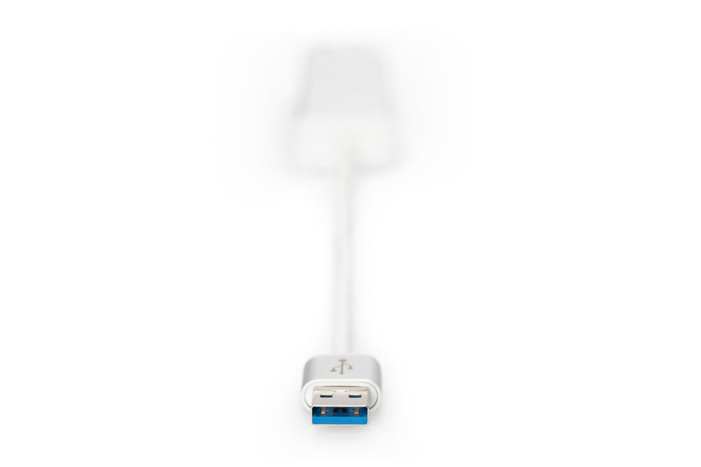 Digitus Hub USB 3.0 de 3 puertos y adaptador LAN Gigabit
