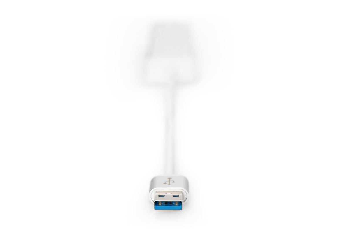 Digitus Hub USB 3.0 de 3 puertos y adaptador LAN Gigabit