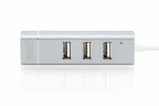 Digitus USB Type-CTM 3-Port Hub + Fast Ethernet LAN Adapter