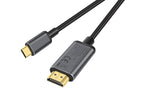 Digitus cable adaptador de vídeo USB-C - HDMI, UHD 4K / 30 Hz