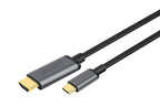 Digitus cable adaptador de vídeo USB-C - HDMI, UHD 4K / 30 Hz