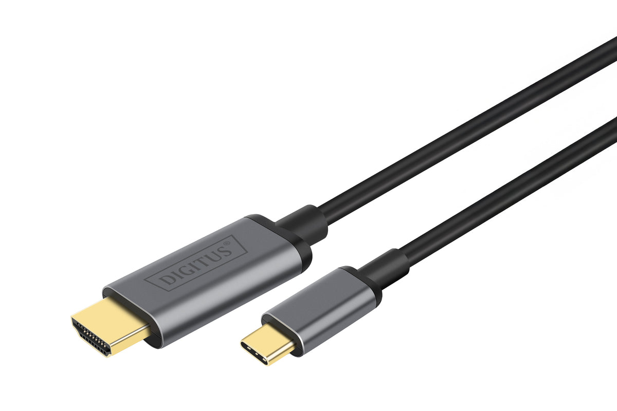 Digitus cable adaptador de vídeo USB-C - HDMI, UHD 4K / 30 Hz