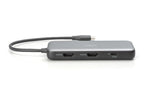 Digitus base de conexión USB-C, 8 puertos