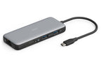 Digitus base de conexión USB-C, 8 puertos