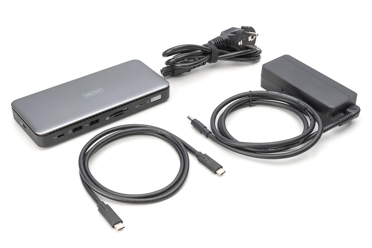 Digitus base de conexión USB-C, 11 puertos