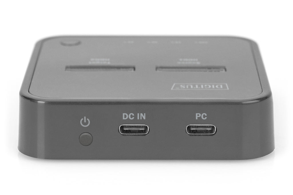 Digitus Base de conexión doble M.2 NVMe SSD con función de clonado sin conexión