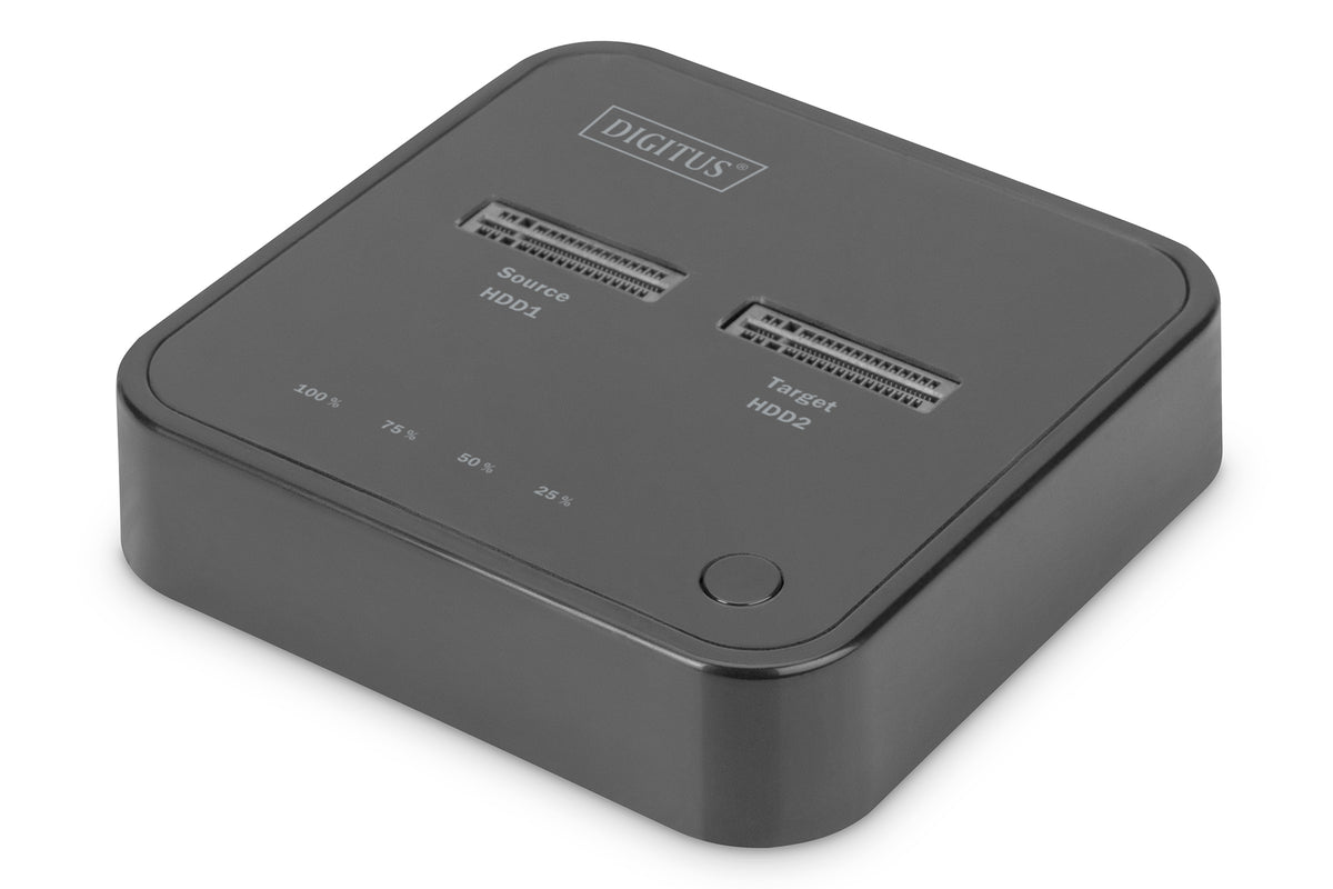 Digitus Base de conexión doble M.2 NVMe SSD con función de clonado sin conexión