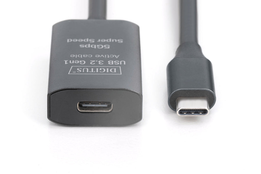 Digitus Active USB 3.2 Gen1 5G extension cable, USB-C - USB-C, 5m