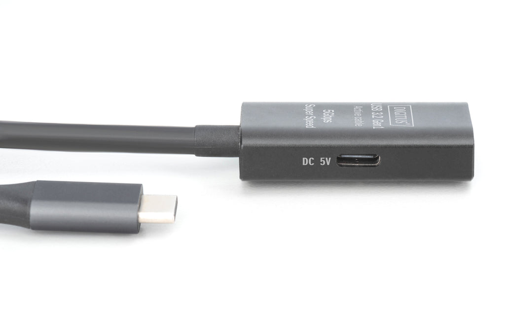 Digitus Active USB 3.2 Gen1 5G extension cable, USB-C - USB-C, 5m
