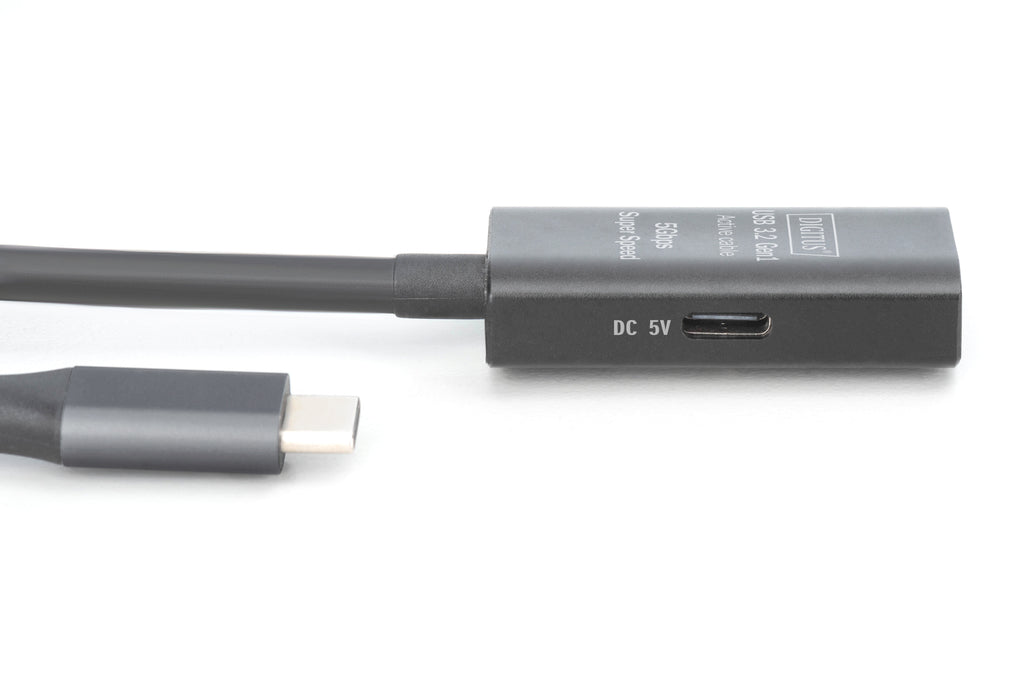 Digitus Active USB 3.2 Gen1 5G extension cable, USB-C - USB-C, 10m