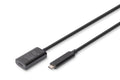 Digitus Active USB 3.2 Gen2 10G extension cable, USB-C - USB-C, 5m