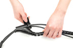 Digitus DA-90508 Organizador de cables Funda de cable Escritorio/Pared Negro 1