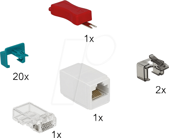DeLOCK 86406 conector de cable (2)