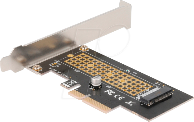 DeLOCK Tarjeta PCI Express x4 1 x M.2 NVMe Key