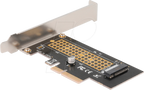 DeLOCK Tarjeta PCI Express x4 1 x M.2 NVMe Key