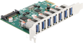 DeLOCK Tarjeta PCI Express x1 7 x USB 5 Gbps