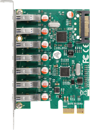 DeLOCK Tarjeta PCI Express x1 7 x USB 5 Gbps (2)