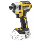 DeWALT DCF887NT-XJ llave de impacto negra, amarilla (4)