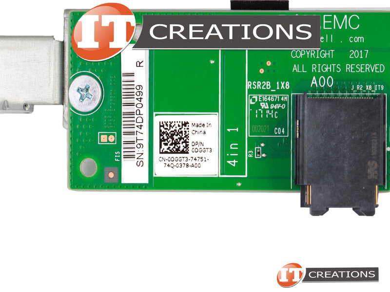 Dell POWEREDGE R740/R740XD RISER DGGT3-RFB – Reacondicionado