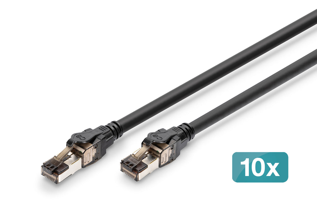 Digitus cable de parcheo CAT 8.1 S/FTP, 2 m, 10 piezas