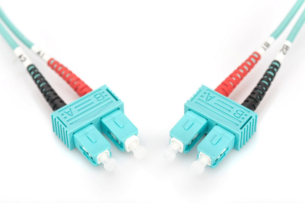 Digitus Fiber Optic Multimode Patch Cord, OM 3, SC / SC