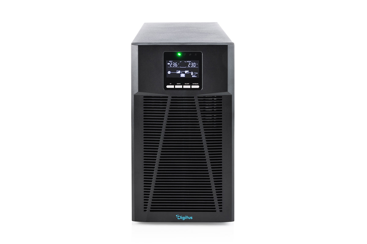 Digitus OnLine UPS systems, tower type, 3000 VA / 3000 W
