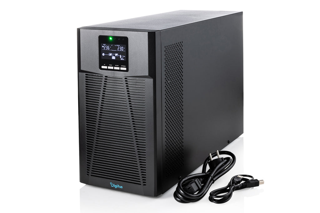 Digitus OnLine UPS systems, tower type, 3000 VA / 3000 W