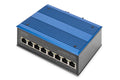 Digitus Conmutador de red Fast Ethernet de 8 puertos, industrial, no gestionado