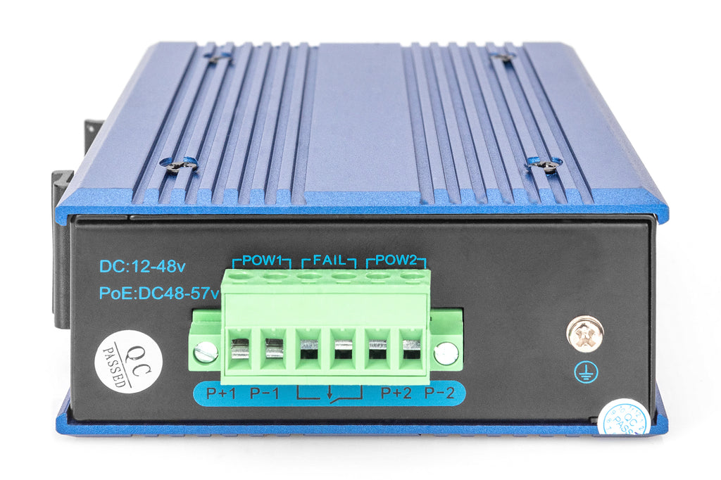 Digitus Conmutador de red Gigabit de 4 puertos, industrial, no gestionado