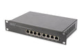 Digitus Conmutador Ethernet 10 Gigabit, 8 Puertos, No Gestionado