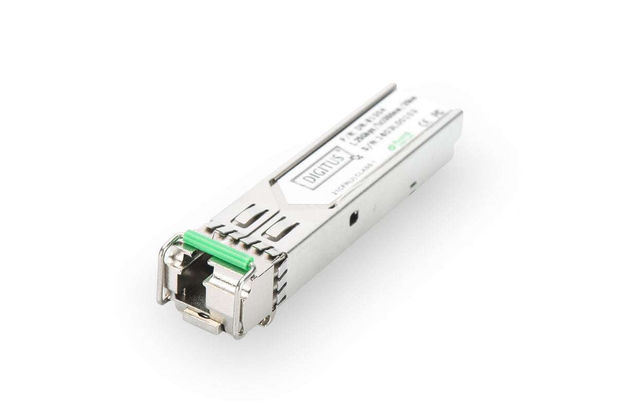 Digitus Módulo Mini GBIC compatible con HP, 1.25 Gbps, 20km, con función DDM
