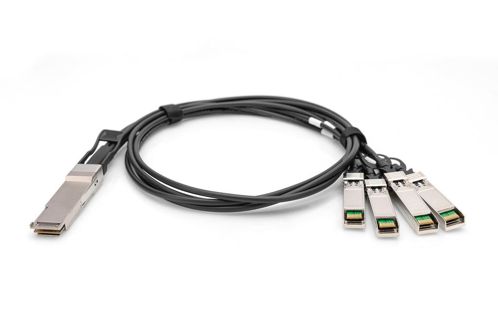 Digitus 40G QSFP+ to 4XSFP+ Direct Attach Cable 1m
