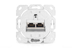 Digitus CAT 6, Clase E Toma de corriente RJ-45 Blanco