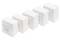 Digitus CAT 6, Clase E Toma de corriente RJ-45 Blanco