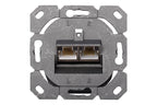 Digitus DN-9008-1 Toma de corriente 2 x RJ-45 Blanco