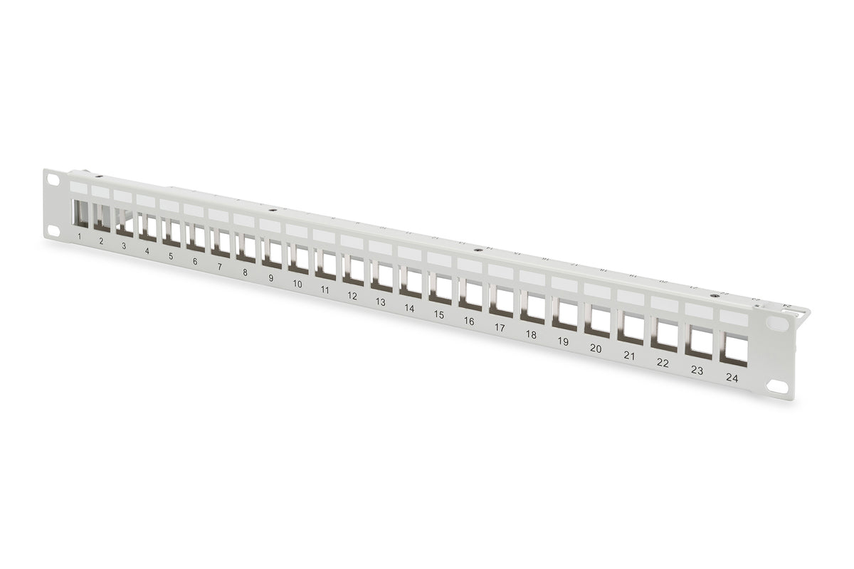 Digitus Panel de parcheo modular, 24 puertos, equipado con 24x DN-93615
