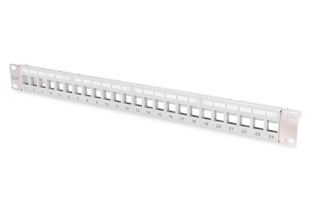 Digitus Panel de Parcheo Modular para Conector Keystone, Montaje en Rack 1U