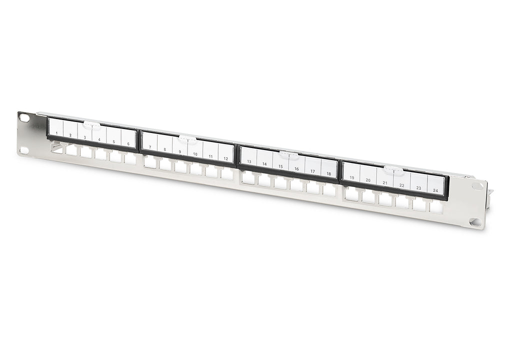 Digitus Panel de parcheo modular, 24 puertos