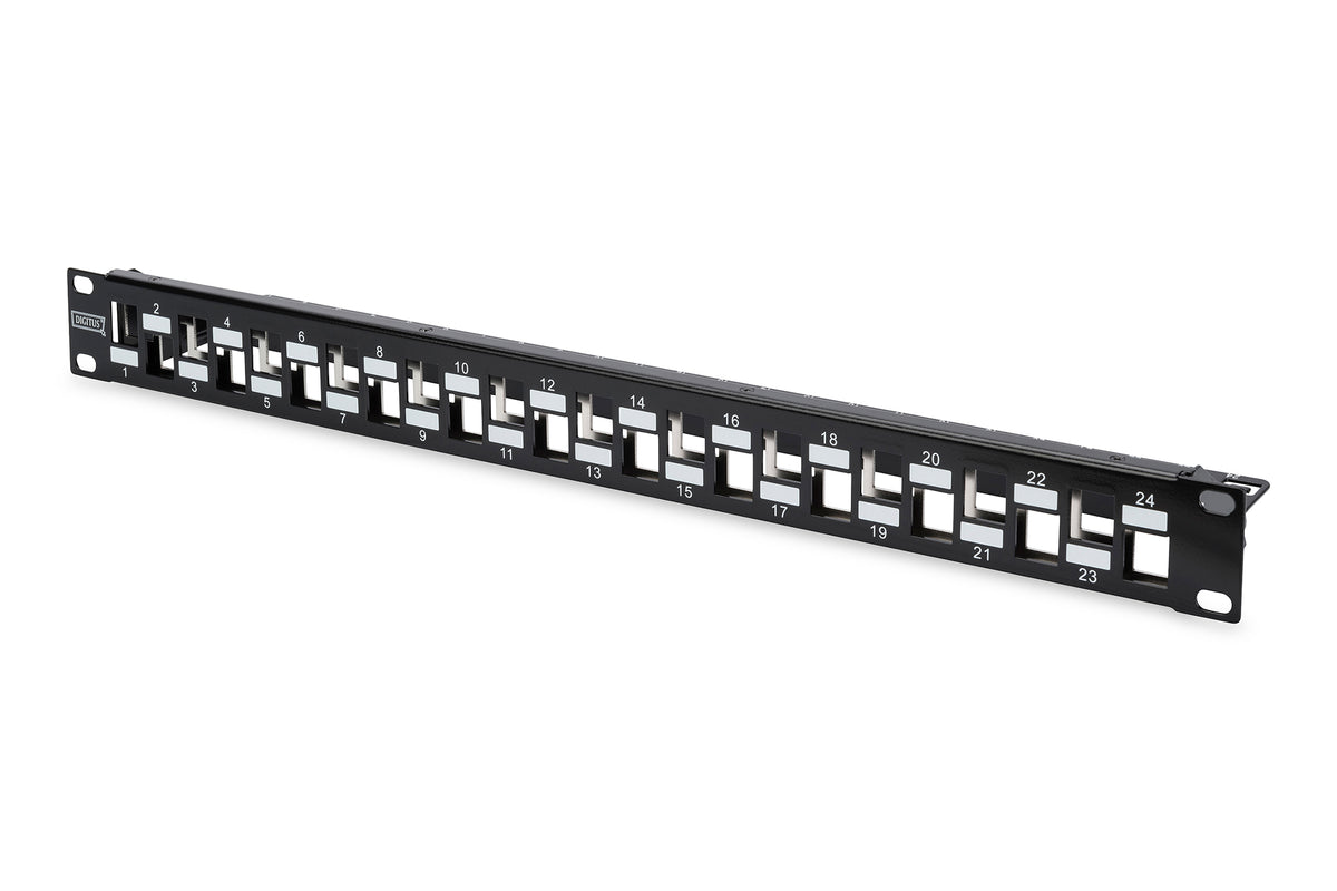 Digitus Panel de Parcheo Modular, 24 puertos escalonado