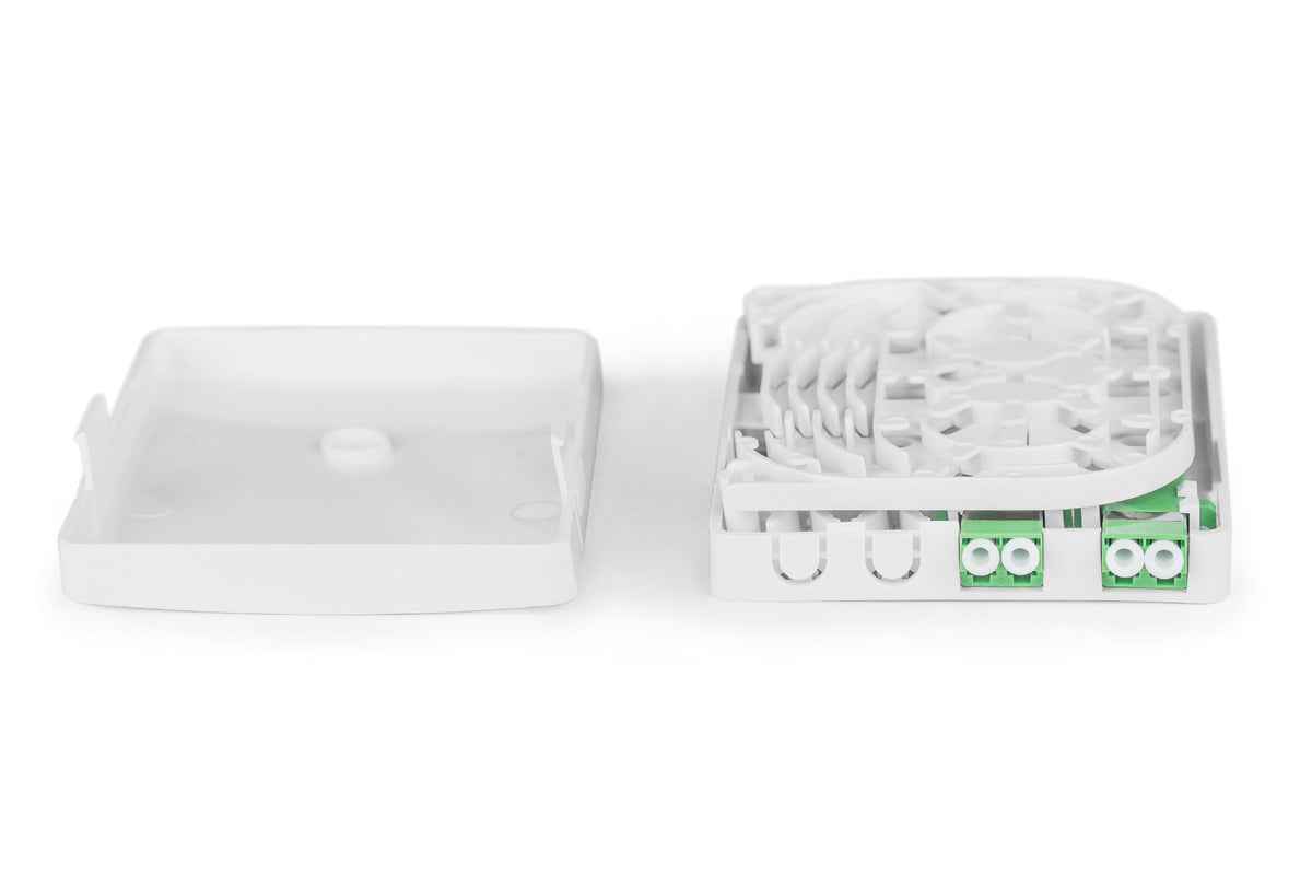 Digitus Caja FTTH con 2 x acopladores LC/APC DX