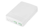 Digitus Caja FTTH con 2 x acopladores LC/APC DX