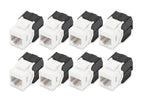 Digitus CAT 6 Keystone Jack, unshielded - 8 pieces