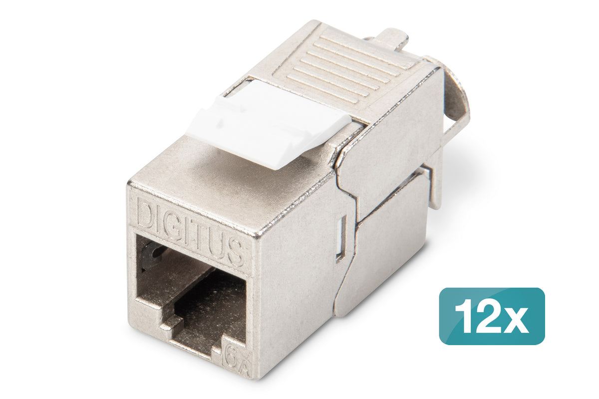 Digitus Módulo Keystone CAT6A 12 piezas DN-93615-12